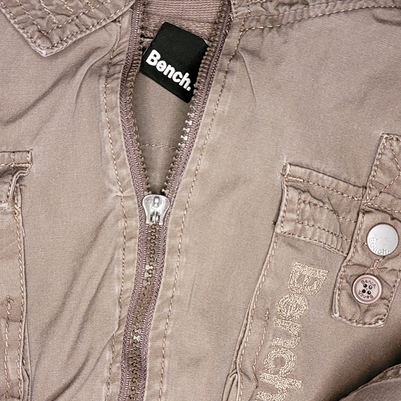 Vintage Bench Zip-Up Crop Hoodie/Jacket (S) - Picture 3 of 4